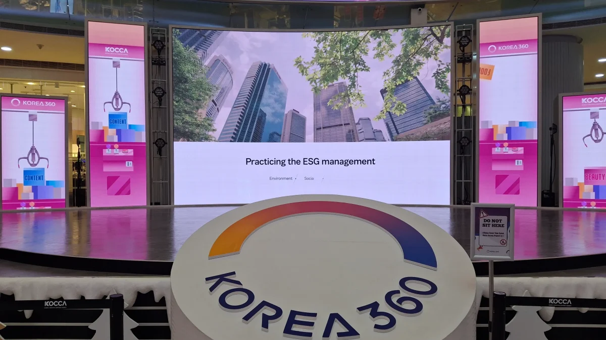 Panggung Utama Showcase K-life & K-Live Kocca Korea 360